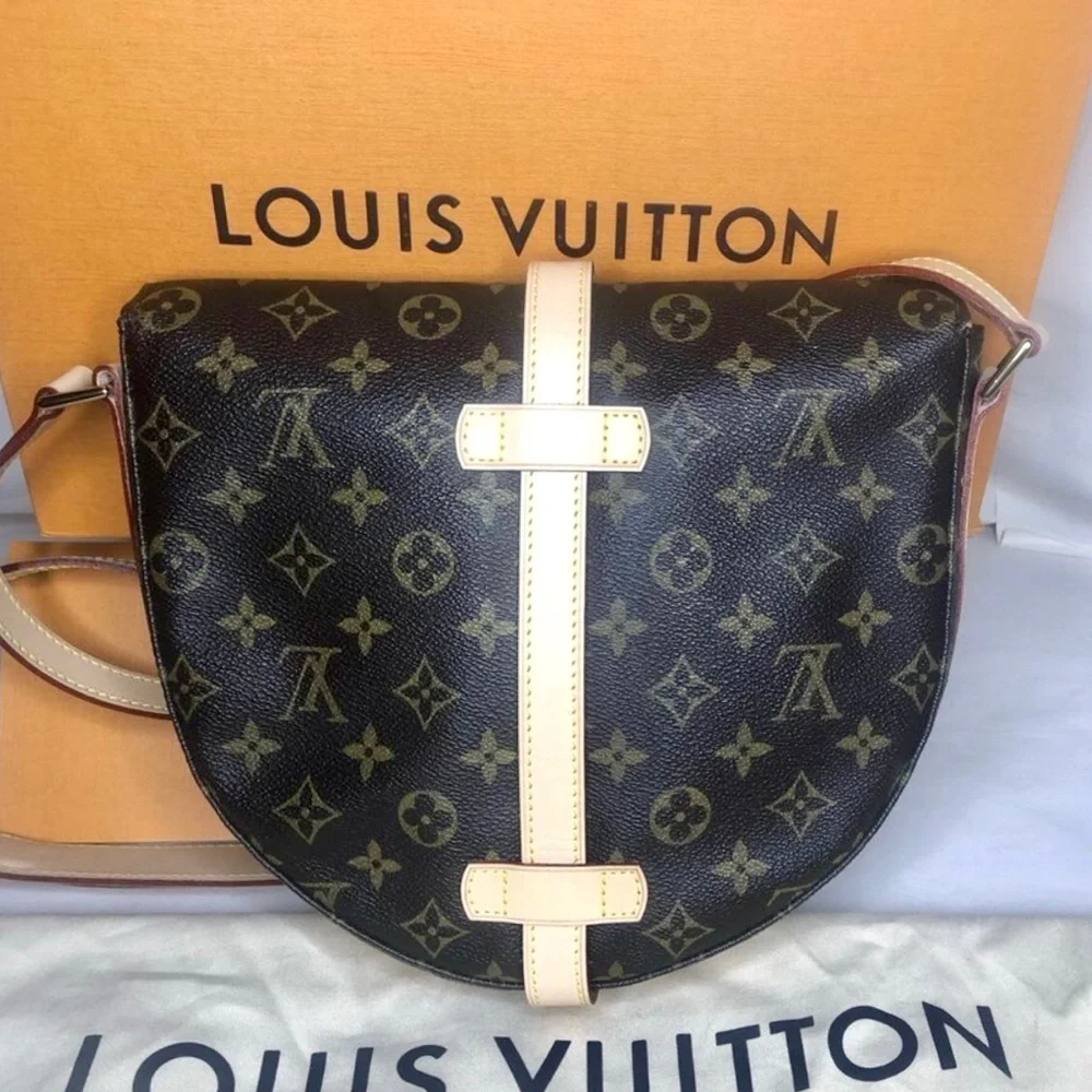 LOUIS VUITTON Chantilly GM Crossbody Bag | LV Dust Bag | LV Box | COA | MINT! - Picture 4 of 17